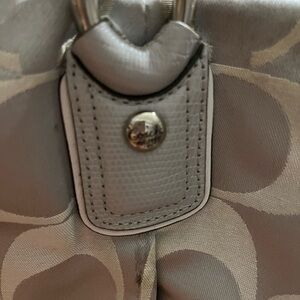 COACH / Poppy Signature / Tote Bag / Gray
